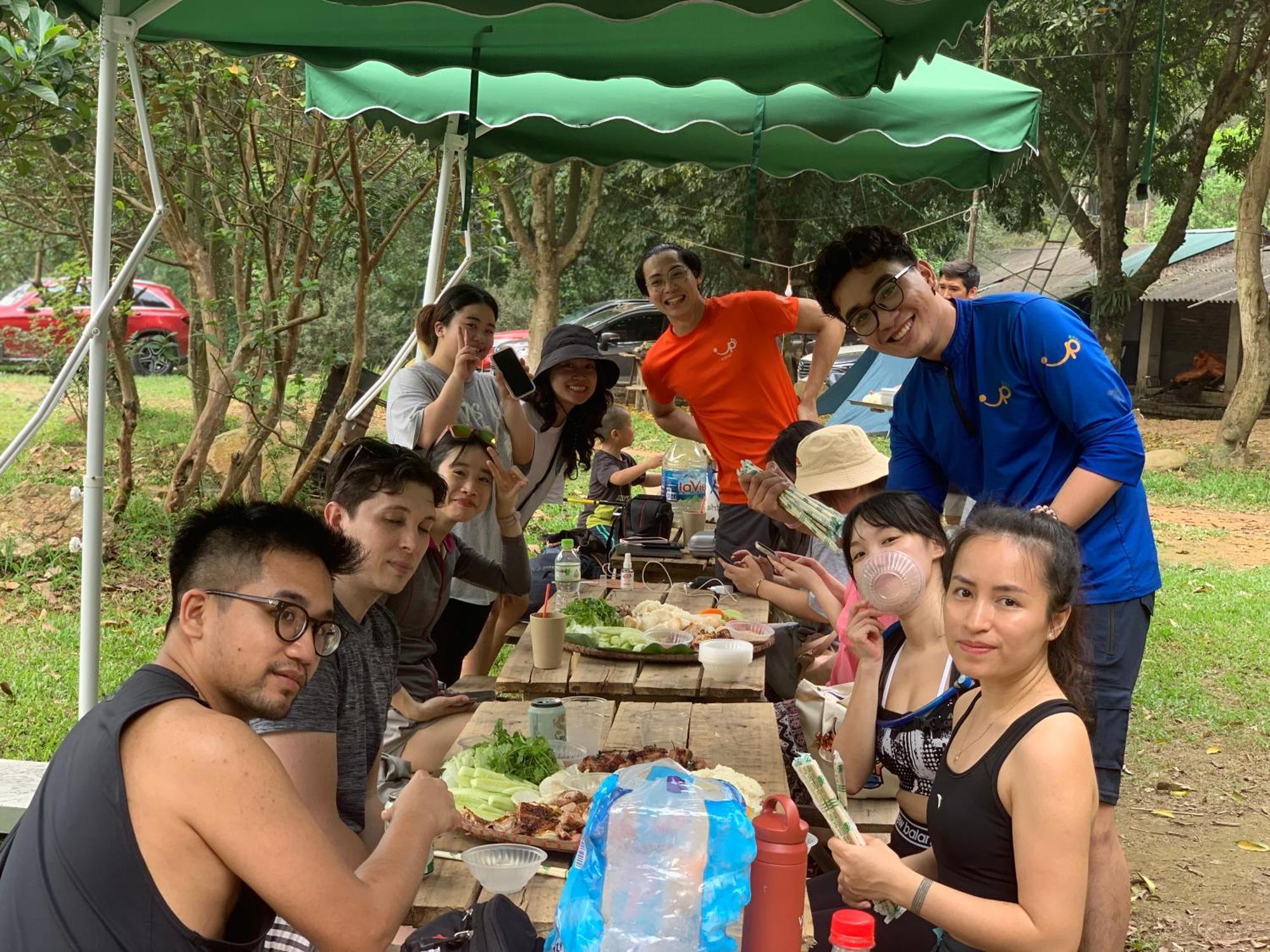 Chu Thien Homestay And Camping Hanoi Esterno foto
