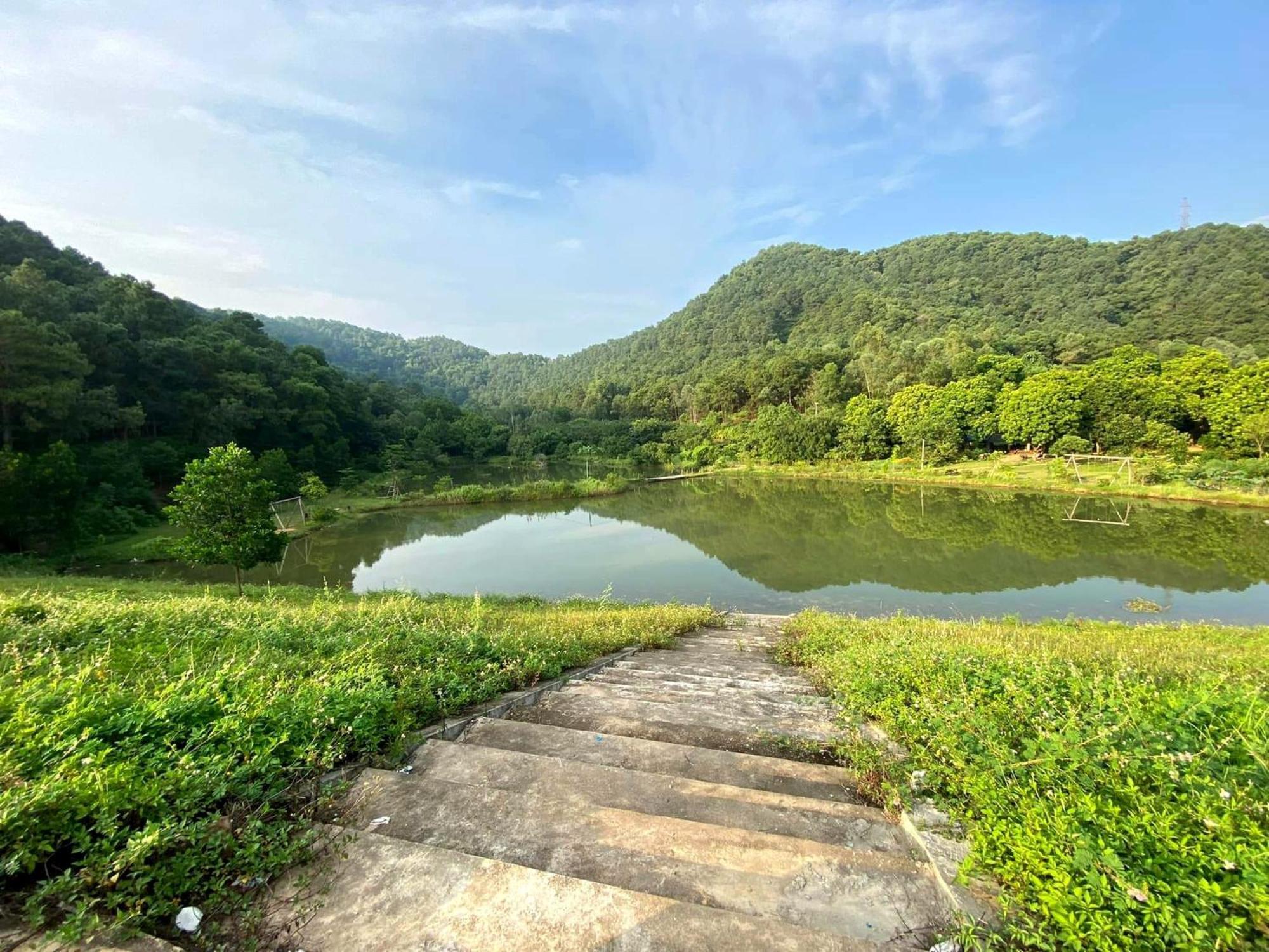Chu Thien Homestay And Camping Hanoi Esterno foto